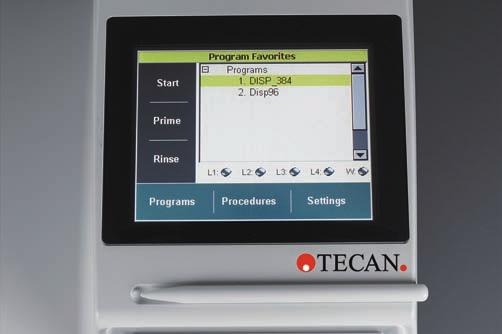Fast, reliable washing in 96- and 384-well formats On-board control at your fingertips Easy-to-use touchscreen interface allows full on-board operation, eliminating the need for an external PC to