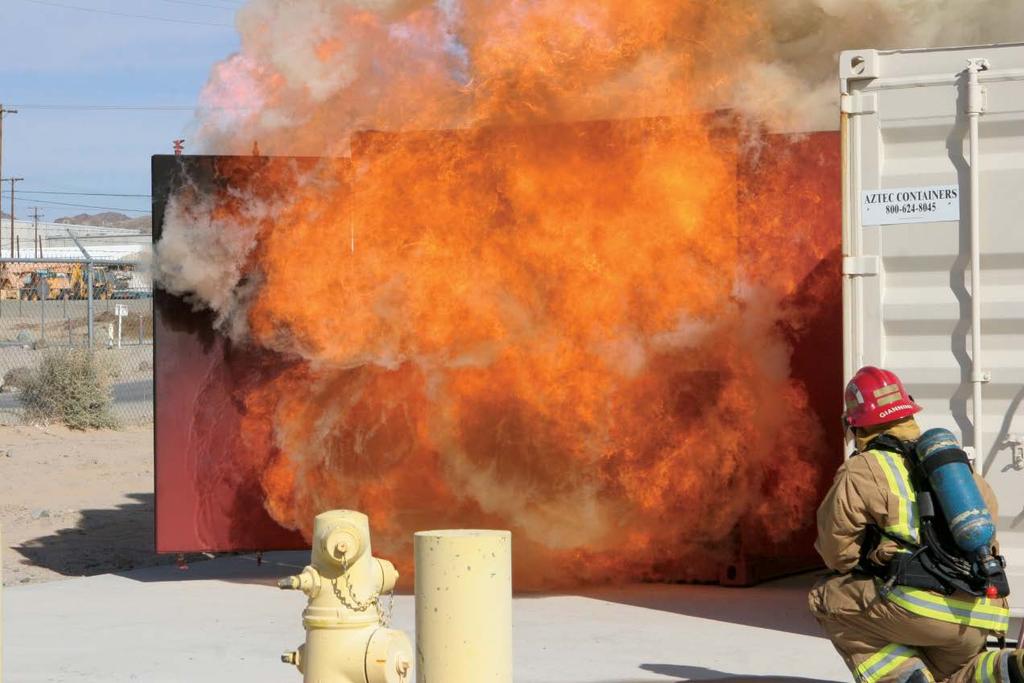 It is not up to the incident commander to recognise and manage the potential backdraft/flashover from the surrounding surfaces (walls, floor and ceiling) which raises them to their ignition