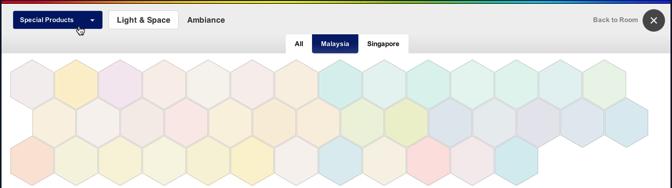 19 k. If you hover over the different color hexagons you can get the initial information regarding that color. l.