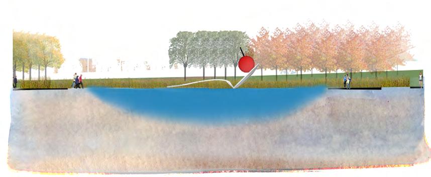 GRAVITY IRRIGATE TO FRESH MEADOW + TREES