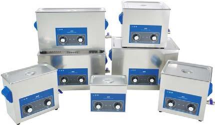 Analog ULTRASONIC-CLEANERS For intensive cleaning, degassing emulsifying, homogenization, & the acceleration of chemical processes in the research, production, and maintenance sectors.