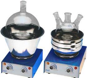 HEATING MANTLES Spillproof Heating Mantles Specialty Spillproof Heating Mantles KM-2 Specifications: K-2 K-1 Heating Mantle with Magnetic Stirrer KM-1 Units are designed with a built-in stainless