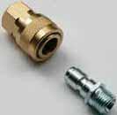 0021 High pressure cleaners Quick coupling kit hose/gun brass - inlet 1/4 F - outlet 1/4 M - 200 bar Code: 6.608.
