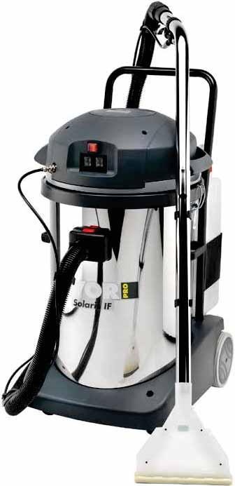 Vacuum cleaners - Injection extraction Solaris IF Standard equipment: 6.205.0129 Hose 2,5 m 6.205.0132 Injection extraction 5.209.0143 5.509.0039 Power cable 10 m Optional: code. 5.212.
