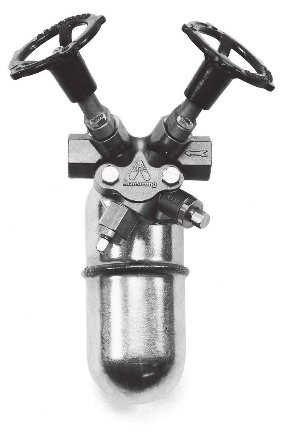 SAFETY, SAVINGS AND SIMPLIFICATION ARMSTRONG 360 CONNECTOR Armstrong 360 Connector enables simple installation of the Armstrong IB Steam Trap into any piping configuration, with little or no repiping.