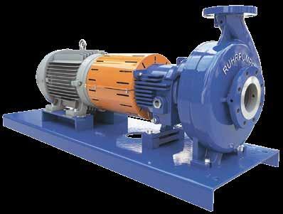 Industrial Pumps Catalog CPP ANSI B73.1* Chemical Process Pump OVERHUNG PUMPS CPP Single stage horizontal centrifugal pump. Radially split casing with flanged connections. Enclosed impeller.