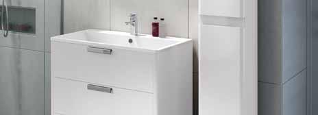 Kurve Wall Hung Units (2 drawers) Available in two widths (W60.4 / 80.4 x H48 x D45.6cm) & up to three colour finishes.