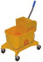 non-marking casters Yellow (YW) Structolene Combo Pack 44 qt bucket 3" non-marking casters Yellow 404-37 Bucket w/sw7