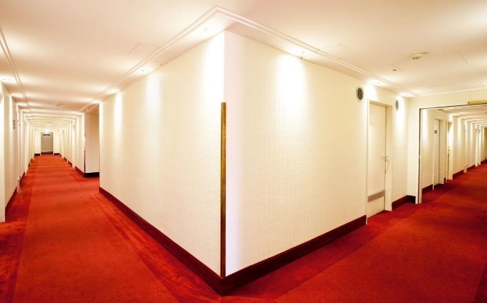 CORRIDORS AND TRANSITION CONFERENCE AND MEETING AREAS BALL ROOMS Smart management of hotel