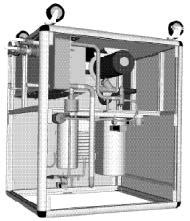 Type 1 Liquid line solenoid valve Type 3 Relief valve Condenser Receiver Compressor Process pump Recirculation pump
