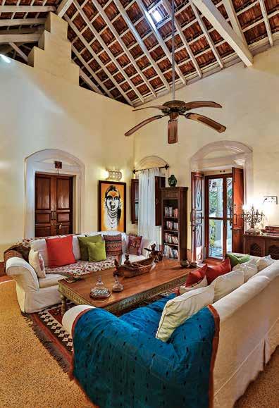 For Sandesh, it was love at first sight when he stumbled upon an old Portuguese-style house in Canacona, Goa, in 2010.