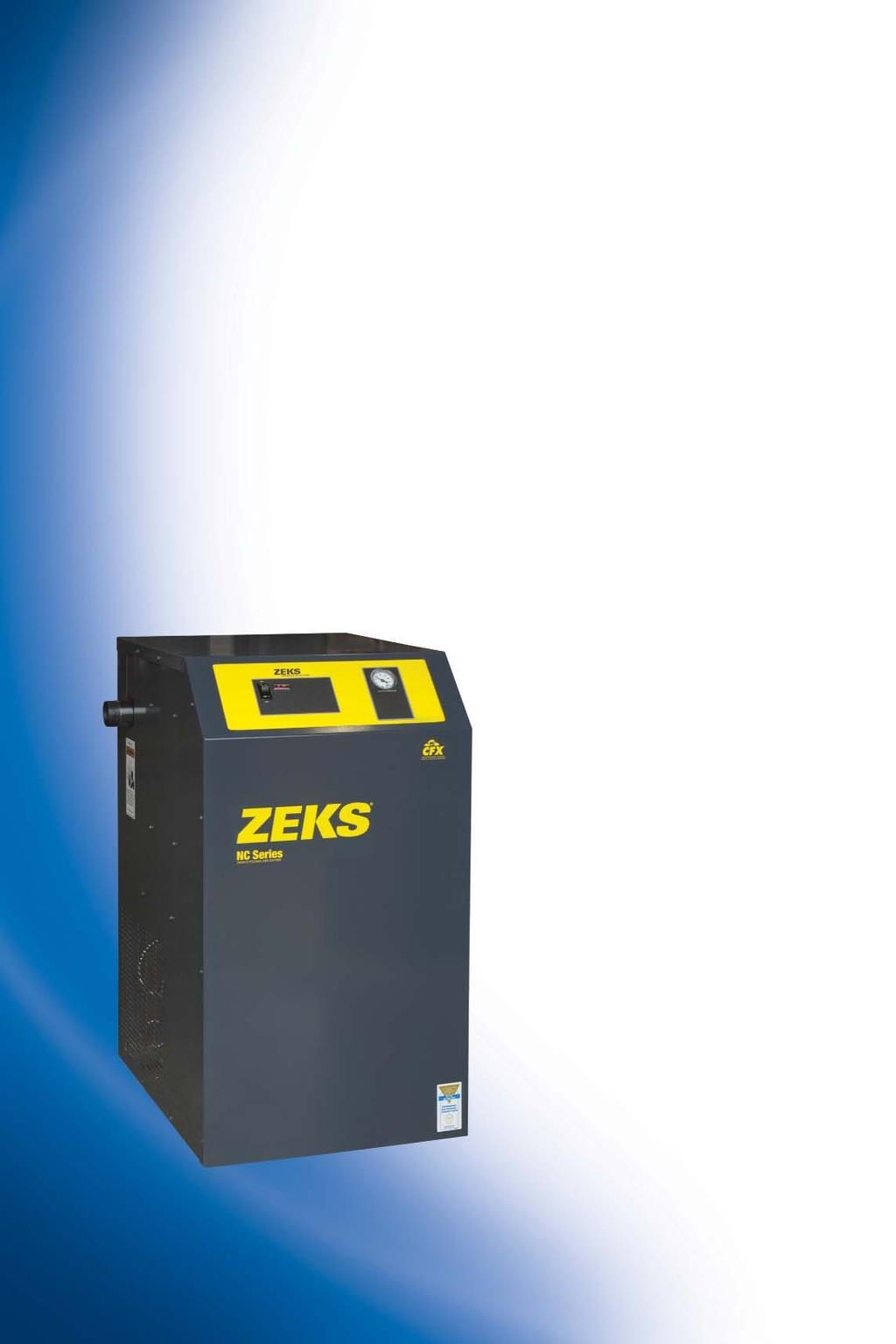 NC SeriesTM Refrigerated Compressed Air ryers 75-2,400 SCFM Compressed air is used commonly for powering tools and equipment, in production and finishing processes and to control valves and