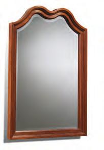 1874 Arched Mirror 29W 1-3/4D