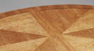 Leaf Sunburst Veneer Leaf How to Order: Harden s classic molded edge and apron are standard on all