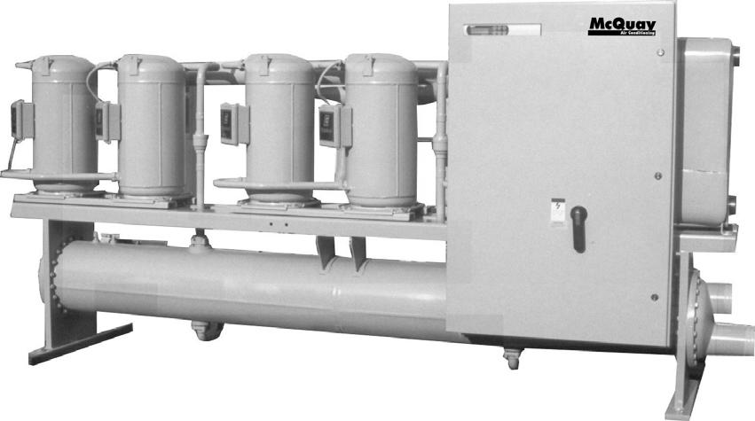 120AW, Packaged Water-Cooled Chiller WGZ 030AA To WGZ 120AA, Chiller with Remote