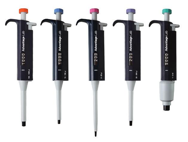 ensuring high accuracy & precision Soft-touch tip ejection reducing tip ejection force up to 50% Color coding for easy identification Compatible with tips from all major suppliers such as