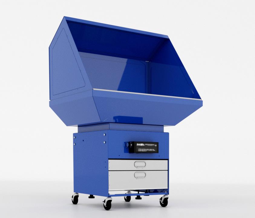 FUME & PARTICULATE REMOVAL Portable Downdraft Bench - Sit/Stand Portable Downdraft