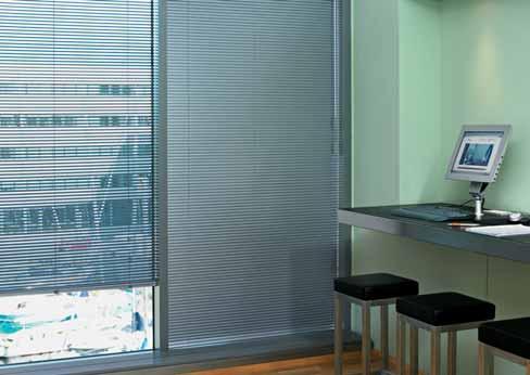 VENETIAN BLINDS Faber venetian blinds offer the best light control of any type of blind, ranging from near darkness when closed to almost full light when completely open.