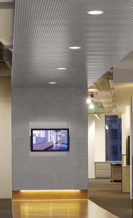 Custom Metal Walls unperforated and