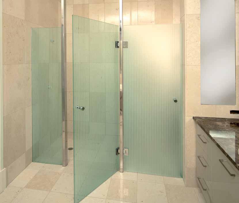 Showerscreens Regency showerscreens n attractive and well engineered showerscreen is an asset in any bathroom.