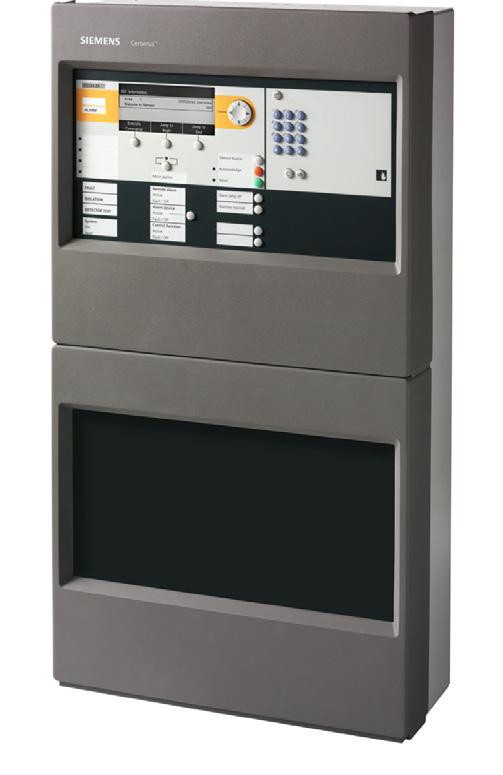 FC723 Fire control panel FS720 series (IP5) Cerberus PRO Modular, prefabricated, microprocessor-controlled fire control panel with integrated user-friendly operating unit for up to max.
