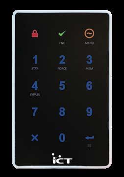 5.0 Keypad Operation The Protégé Eclipse LED Keypad features 15 keys. Four of these keys have a second function associated with them.