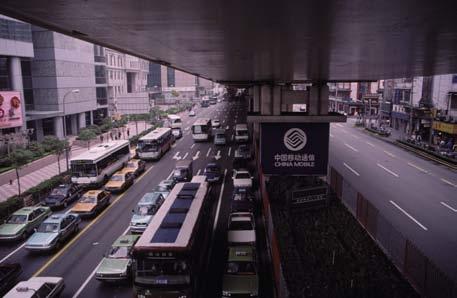 (2) Transit and Non-Motorised Infrastructure, not Freeways Shanghai Freeways destroy the sustainability of cities, do not