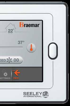 Gas rate Depending on the heater model installed the Gas rate function gives you the opportunity to control the amount of gas used by the heater when energy consumption is important.