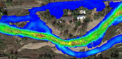 Geomorphology - Summary Stream is generally featureless, over-widened and likely to degrade disconnecting further from the existing floodplain Restoration and Flood Mitigation Strategies: Establish