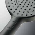 The slightly angled shower head allows you to position the spray right where you want it before you take a shower.
