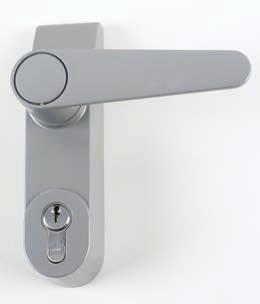 The Yale Outside Access Device has a built in safety clutch in the outside lever trim plate which protects the unit from damage that could otherwise
