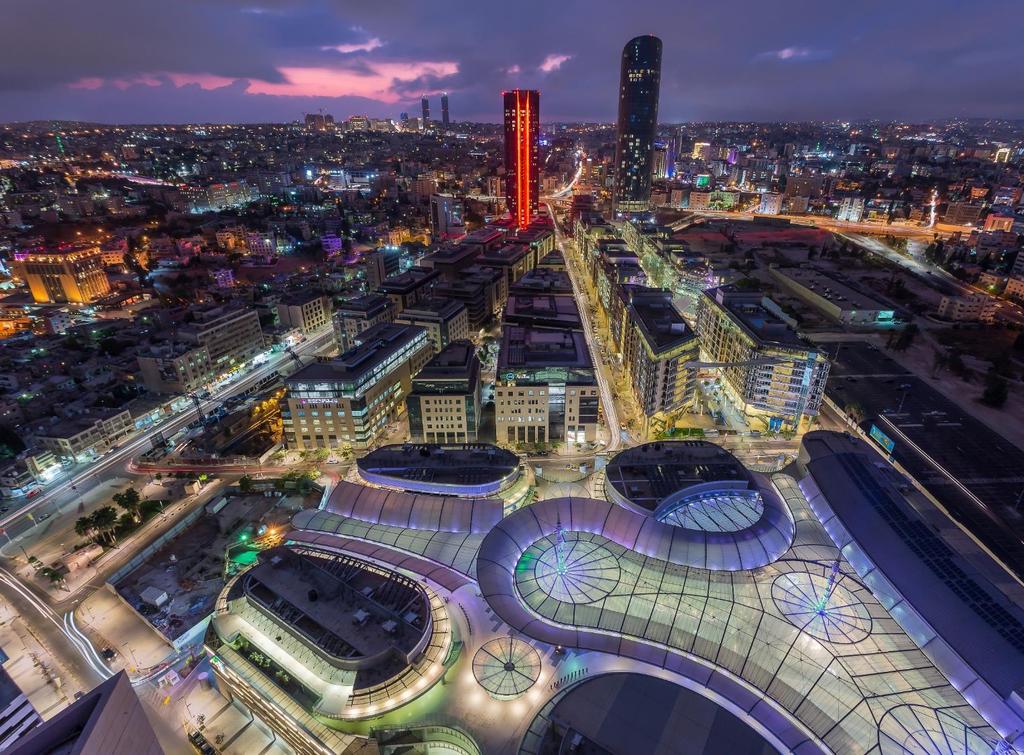 Abdali, the new central district in Amman, will atapult the city into the 21 st