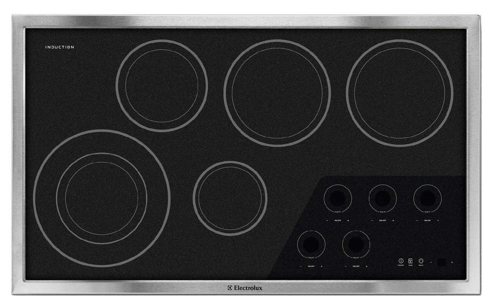 Induction Cooktops Electrolux 21 You can buy a 30 all induction with 4 cooking zones or as a hybrid with 2 induction zones and 2 radiant electric cooking zones.