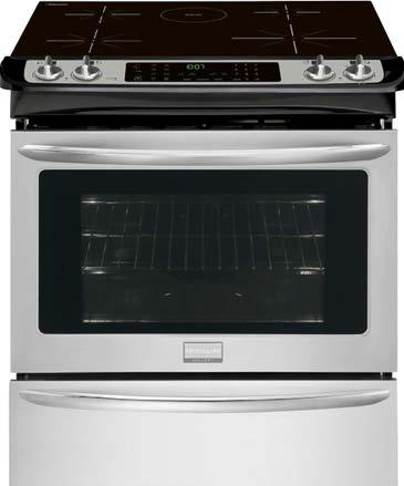 Induction Ranges Frigidaire 41 Available in 30 slide-in or freestanding self-cleaning convection with a warming drawer.