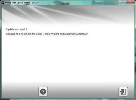 7 FAQ Software Update Lambdatronic 3200 7.3.3 Finishing a software update When the software update has been performed on all touch controls, the Flash Update Wizard must be ended correctly.