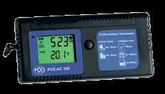 Range CO 2 0 5000 ppm Accuracy ±75 ppm +5 % of reading Alarm 1000 ppm standard (adjustable Temp.