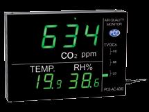 Meas. range CO 2 0... 5000 ppm Accuracy ±3 % of reading or ±50 ppm Temperature - - - 0... +50 C Accuracy / Resol. - - - ±0.6 C / 0.