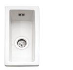 ceramic sinks Hampshire Inset or undermounted HAMPSHIRE W 250mm Berkshire Inset or undermounted BERKSHIRE W 450mm White No tap facility 90mm waste outlet for a basket strainer waste Fitting options