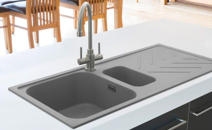 granite sinks Looking for a durable, stylish sink with modern clean lines and subtle design hints? If so, you ve found it with Veis.