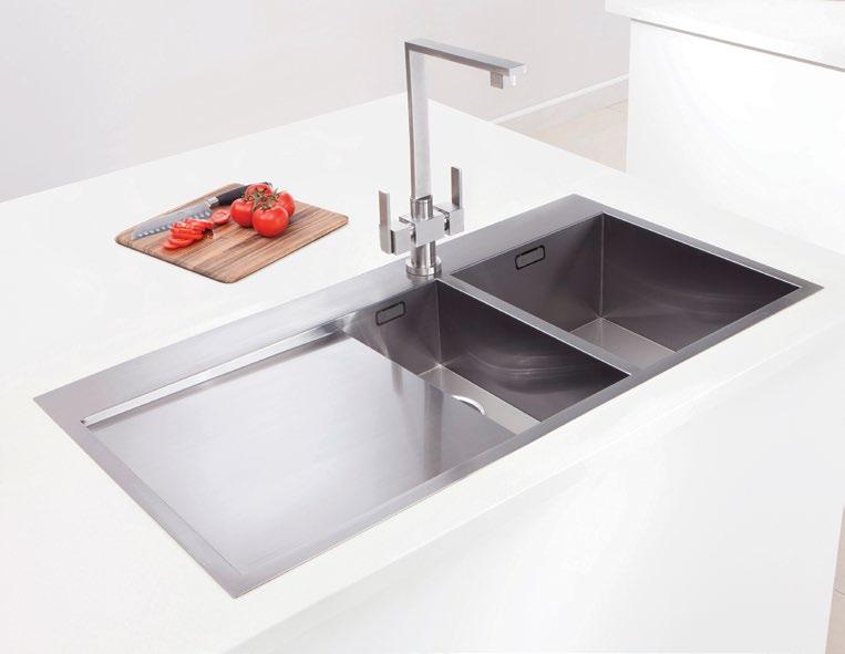 cubit inset sinks Cubit sinks add minimalist design to the benefits of stainless steel sinks, to create a sink for those that love clean lines and no nonsense modern styling Made from stunning
