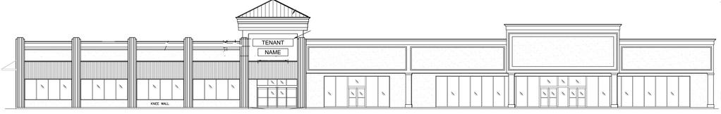 CPZ-3-1 Veterans Memorial Blvd. View Elevations for 30,000 sq. ft.