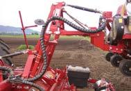 Combination with seeders Lift frame Seeders with a total weight of up to 1 t can