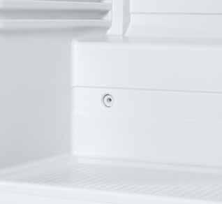controller enables temperatures to be set accurately. The dynamic cooling system ensures high temperature consistency. Integrated alarm systems guarantee safe storage.