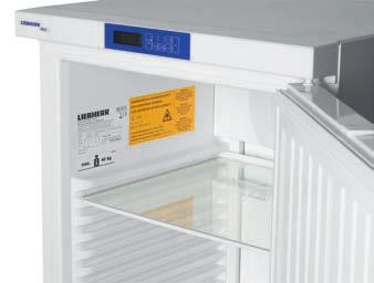 emperature consistency In conjunction with the accurate Comfort controller, the cooling system of the LK(U)exv models and the system of the freezers with no defrost fluctuation ensure a high level of