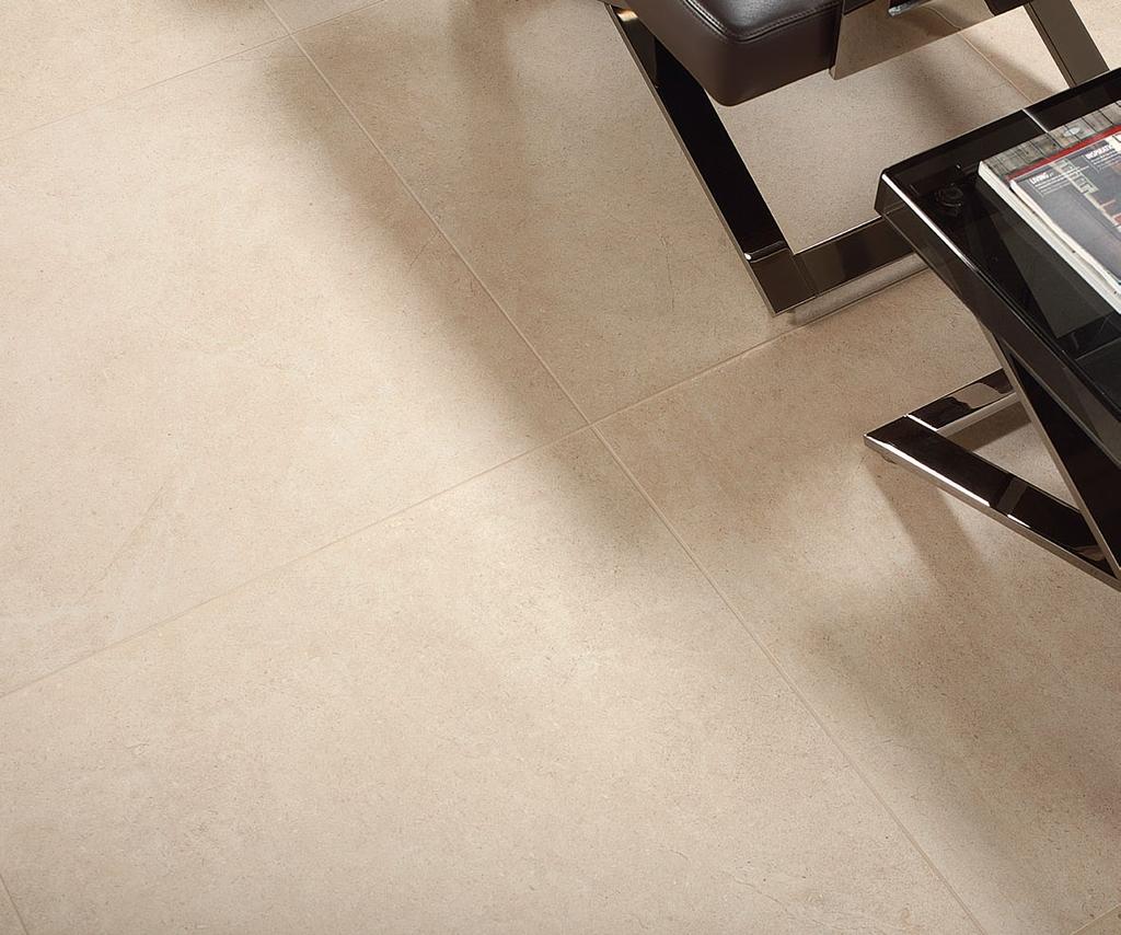 For chamber and technical background is selected as the standard series of Natural Stone in the format 60 60 cm.