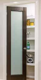 walk-in-robes) White melamine shelf and chrome hanging rail to bedroom robes as indicated on plan Four