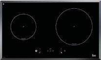 function Stop&Go Function Low temperature function s 4 cooking zones: 1 induction Ø 28 mm 2 induction Ø 18 mm 1 4 W 8 cm