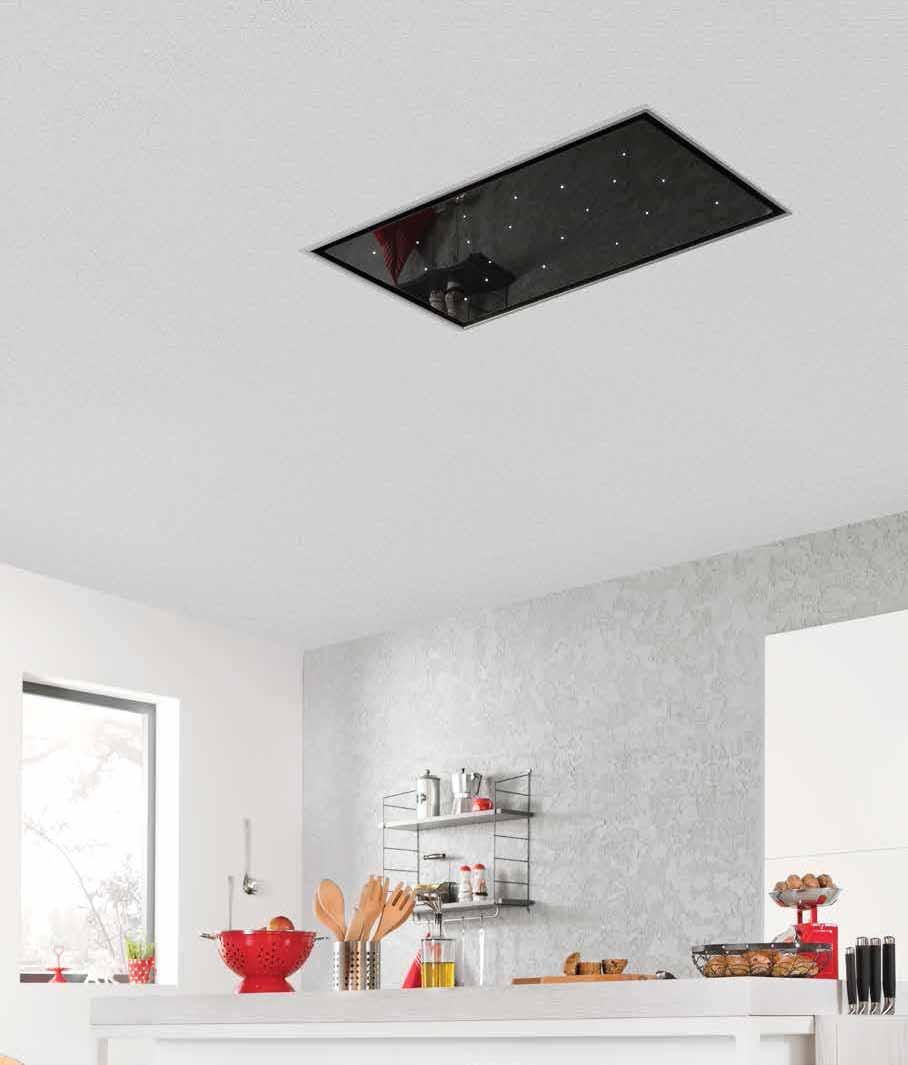 ceiling hood collection more space, higher performance 4227