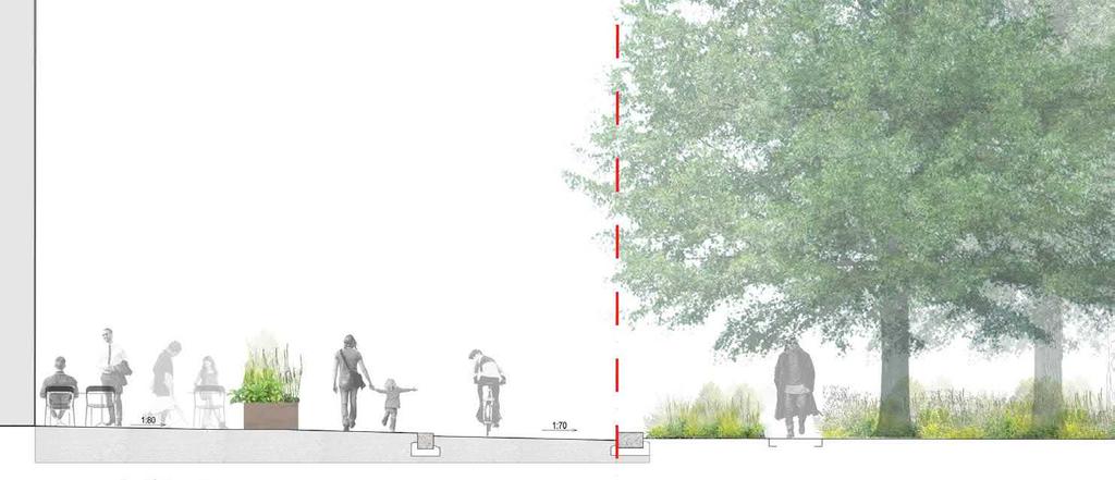 Subject to approval, the Park Promenade is likely to be named Ash Avenue providing a consistent street naming from through Elephant Park.