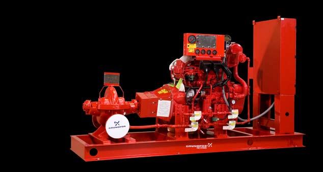 GRUNDFOS FIRE PROTECTION SYSTEMS Grundfos is a full-line fire system supplier that fully complies with a globally recognised list of approvals and listings.